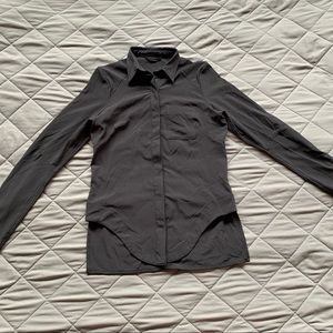 Lululemon urbanite shirt in black